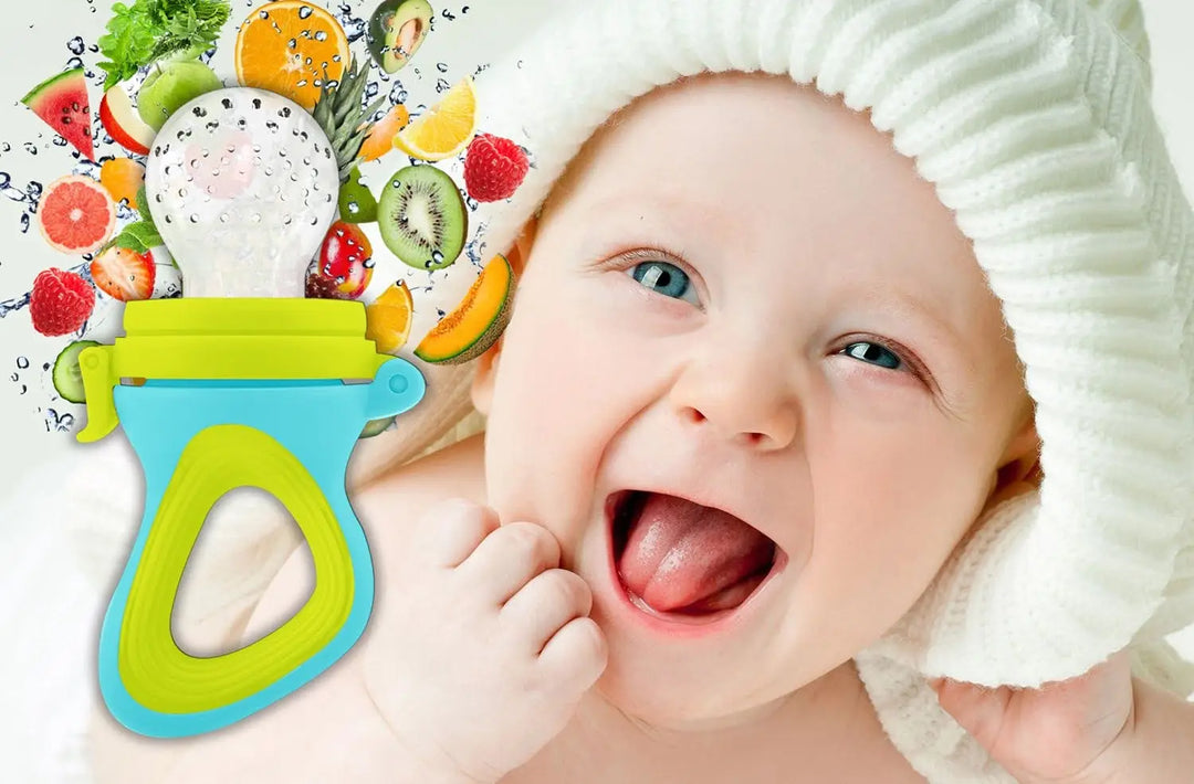 WeanWonder Baby Led Weaning Squeeze Bottle & Infant Fruit Feeder