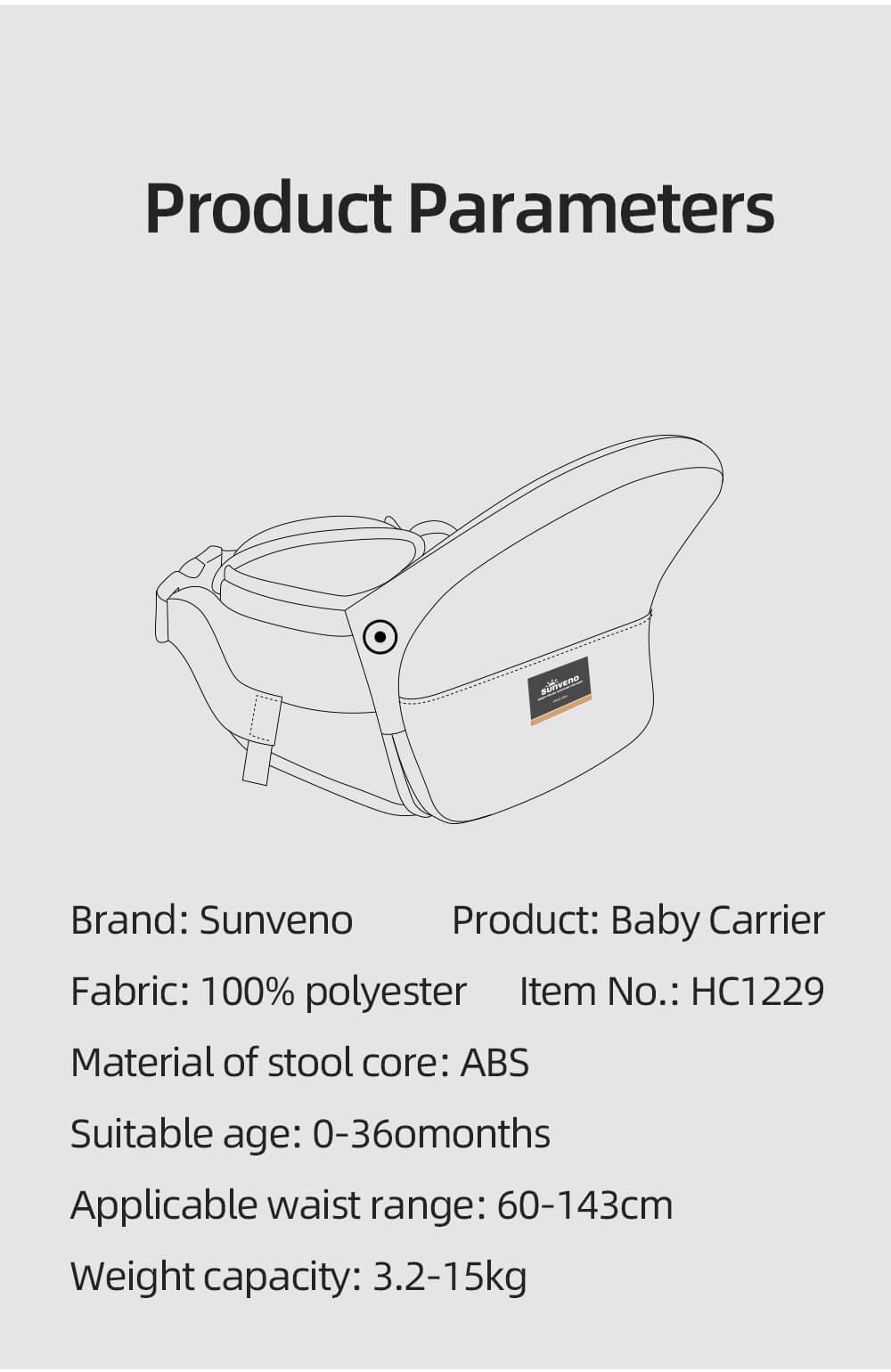 Baby Hip Carrier 