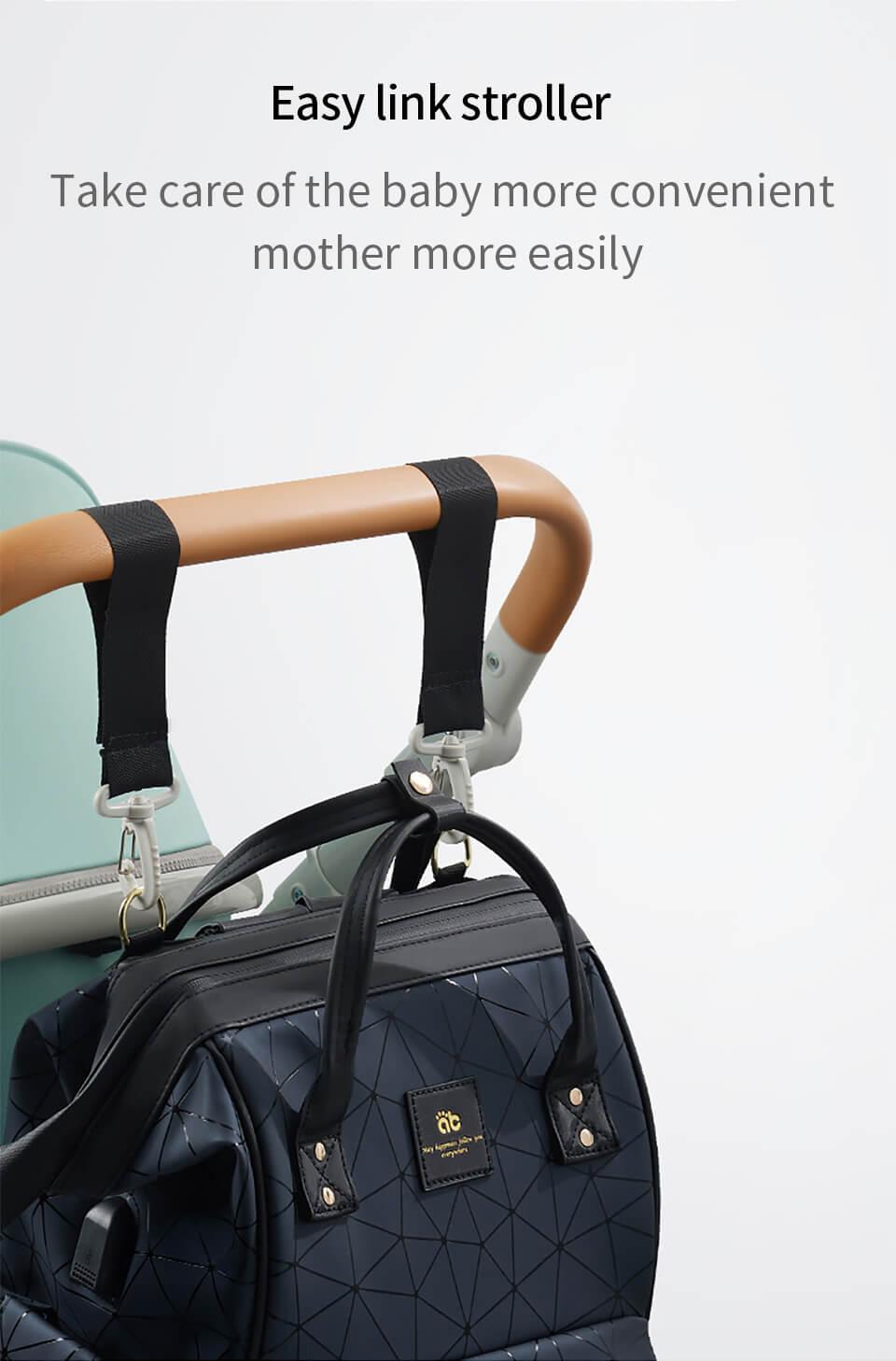 Urban Fashion Diaper Bag - MotherlyEase