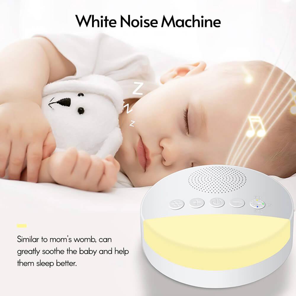 Baby White Noise Machine & Night Light - MotherlyEase