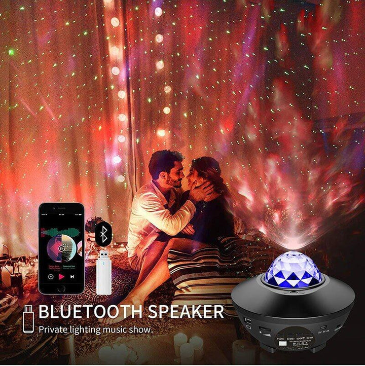 LED Star Projector White Noise & Night Lighting - MotherlyEase