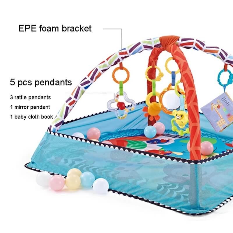 ACTIV BABY Fitness Playgym Frame With Balls - MotherlyEase