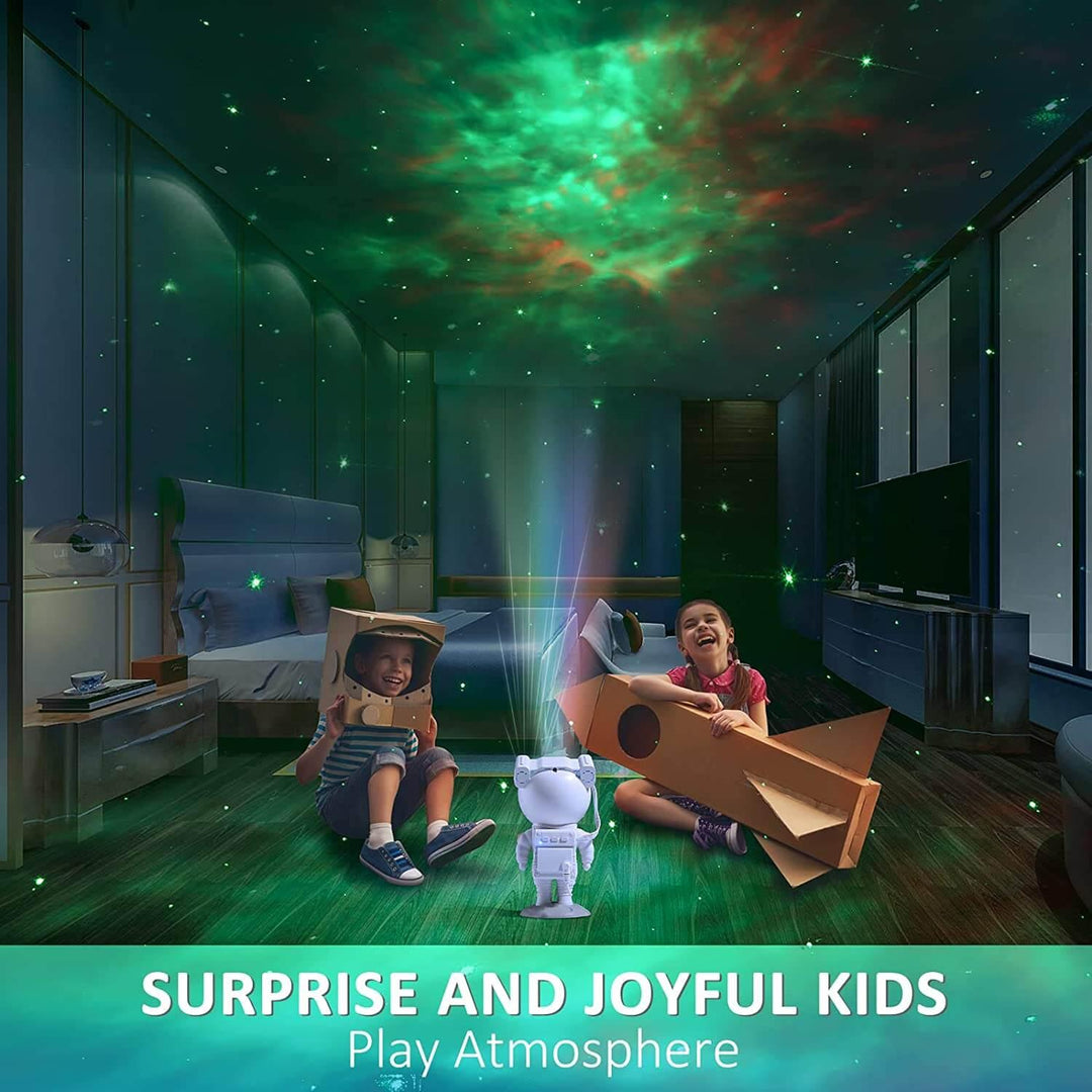 Kids Star Projector Astronaut Night Lighting - MotherlyEase