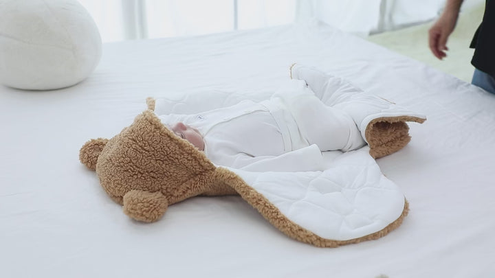 Newborn Sleeping Bag with Thickened Cocoons