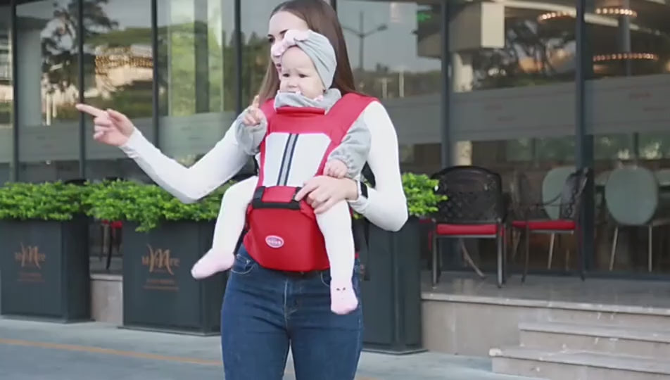 Ergonomic Hip Seat Baby Carrier - Infant Baby Hip Seat Carrier with Kangaroo Fit