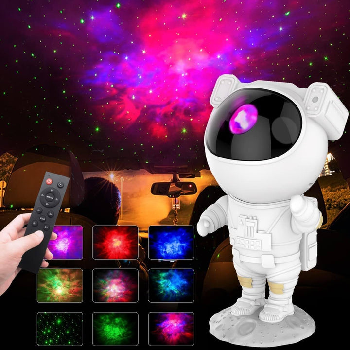 Kids Star Projector Astronaut Night Lighting - MotherlyEase